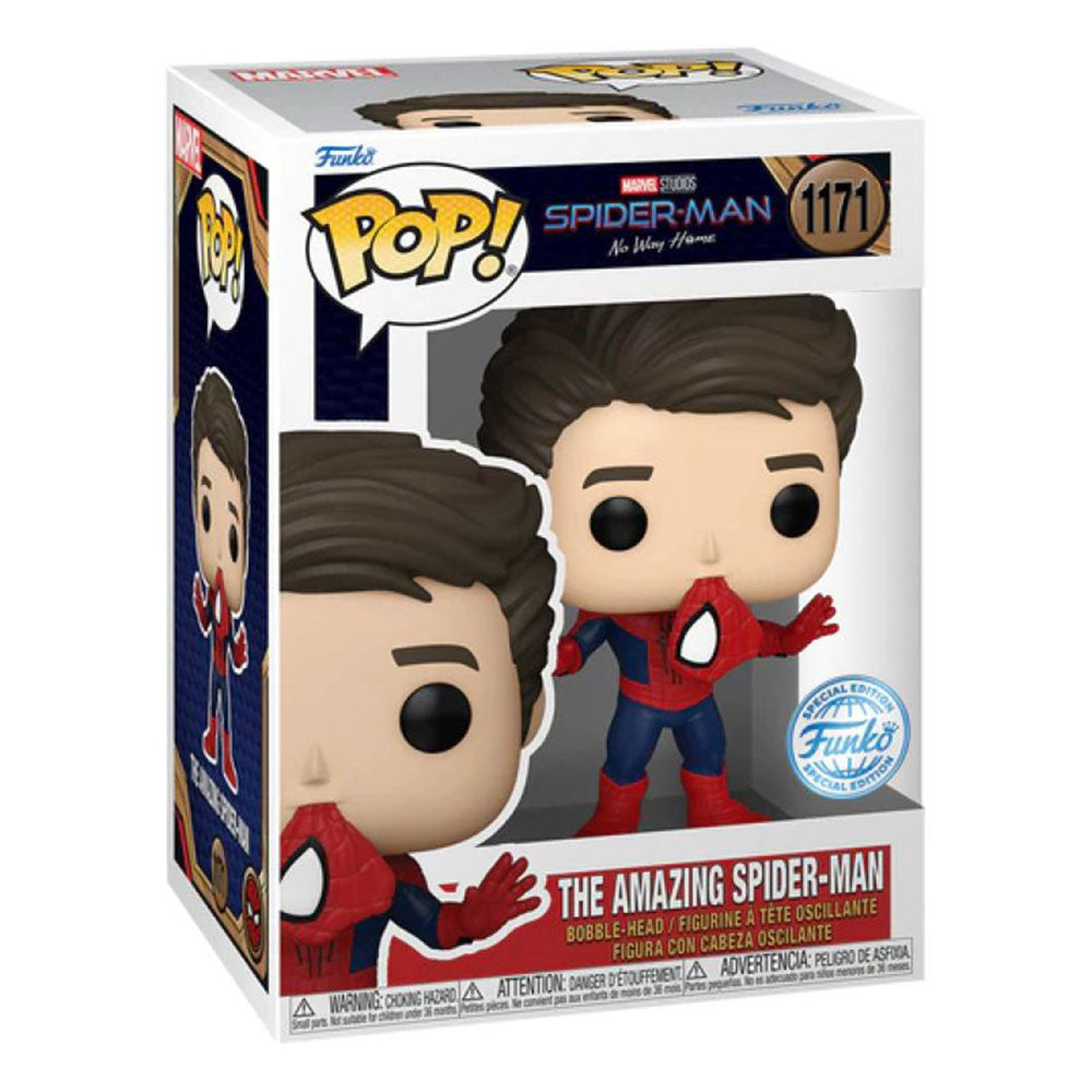 The Amazing Spider-Man Unmasked Pop! Vinyl