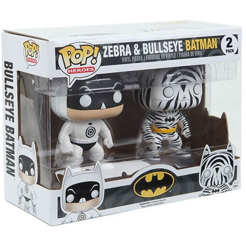 Batman Bullseye & Zebra US Exclusive Pop! 2 Pack