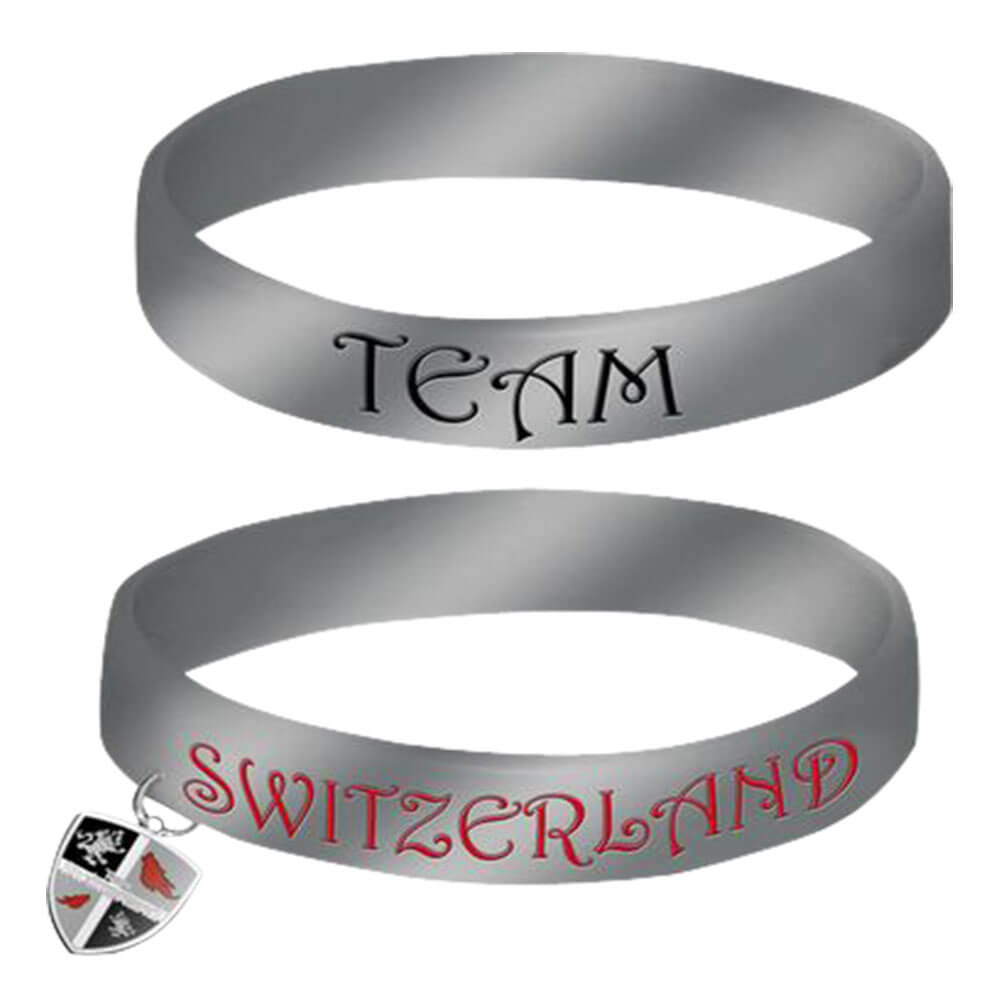 Twilight Saga Eclipse Jewellery Rubber Bracelets TS Shield