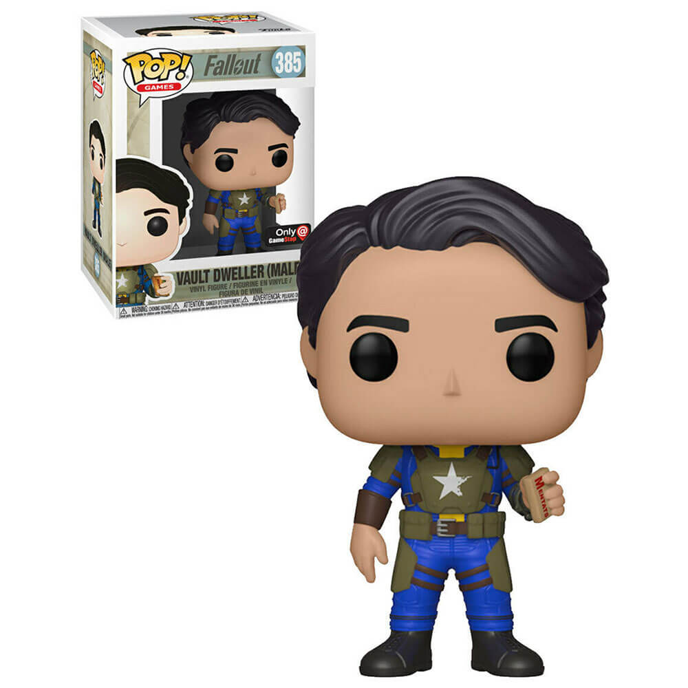 Fallout Vault Dweller Male with Mentats US Pop! Vinyl