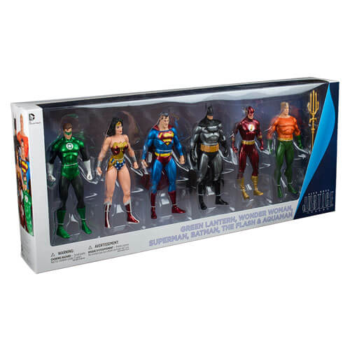 Justice League Action Figures 6 Pk (Alex Ross)