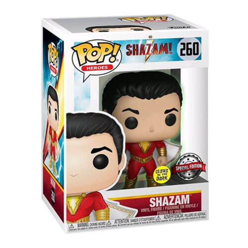 Shazam Glow US Exclusive Pop! Vinyl