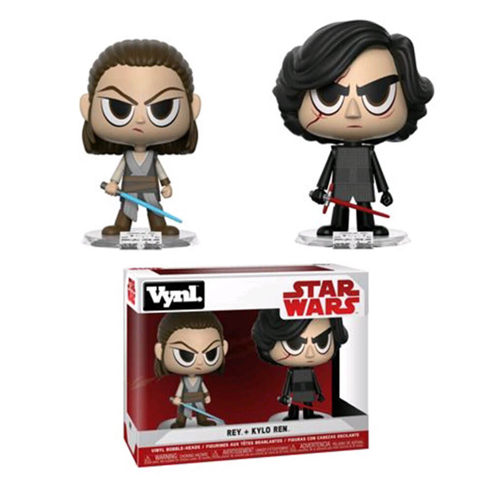 Star Wars Rey & Kylo Ren Vynl.