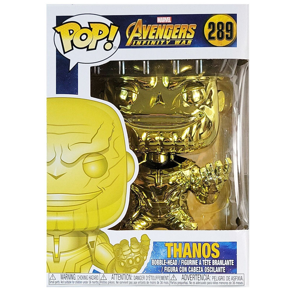 Avengers 3 Infinity War Sonos Yellow Chrome US Pop！ビニール