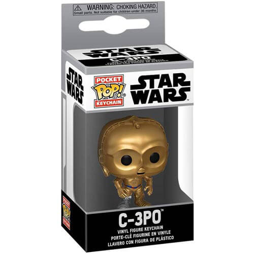 Star Wars C-3PO Pocket Pop! Keychain