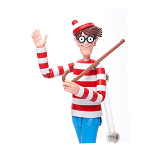 Where's Wally? Wally Deluxe 1:12 Scale 6" Action Figure