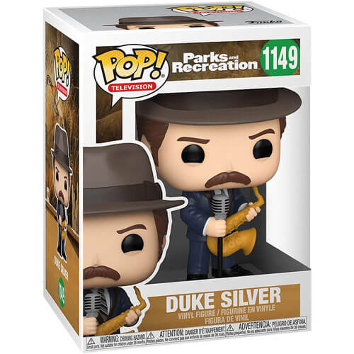 Parks and Recreation Duke Silver Pop! Vinyl