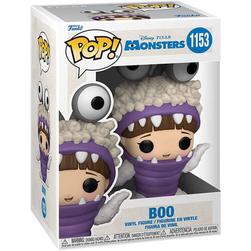 Monsters Inc. Boo with Hood Up 20th Anniversary Pop! Vinyl