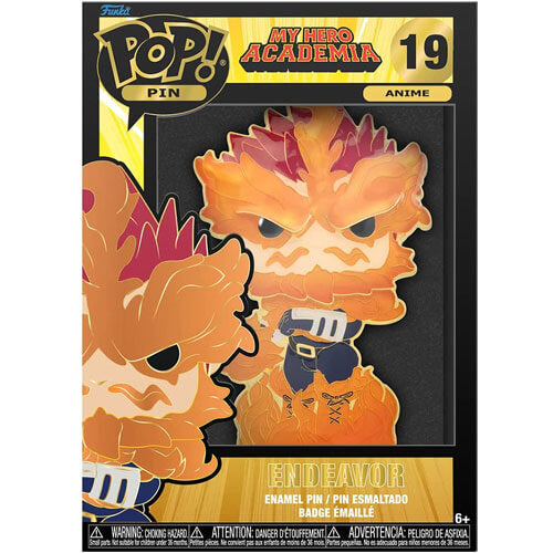 My Hero Academia Endeavour 4" Pop! Enamel Pin