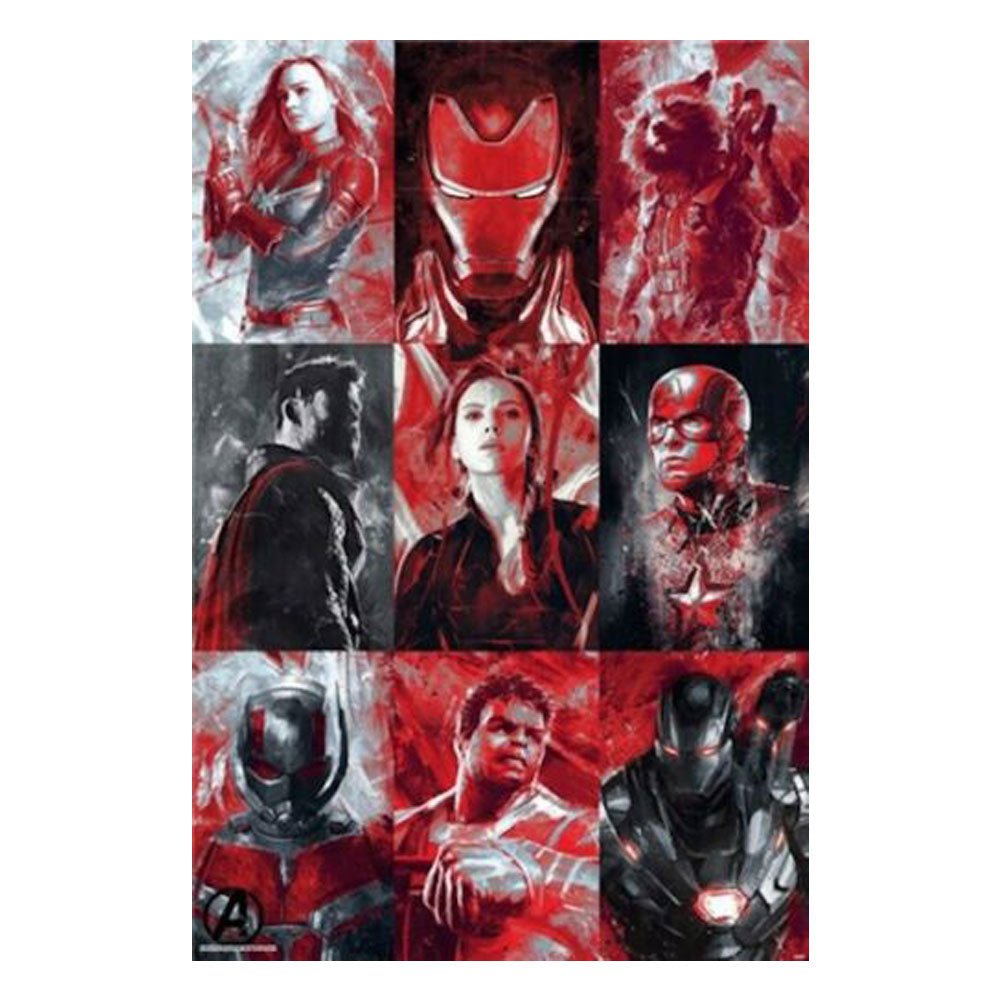 Plakat gry Endgame Avengers