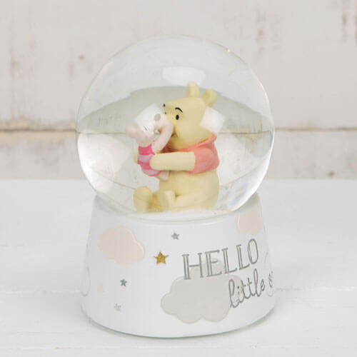 Disney Pooh & Piglet Pooh Snow Globe