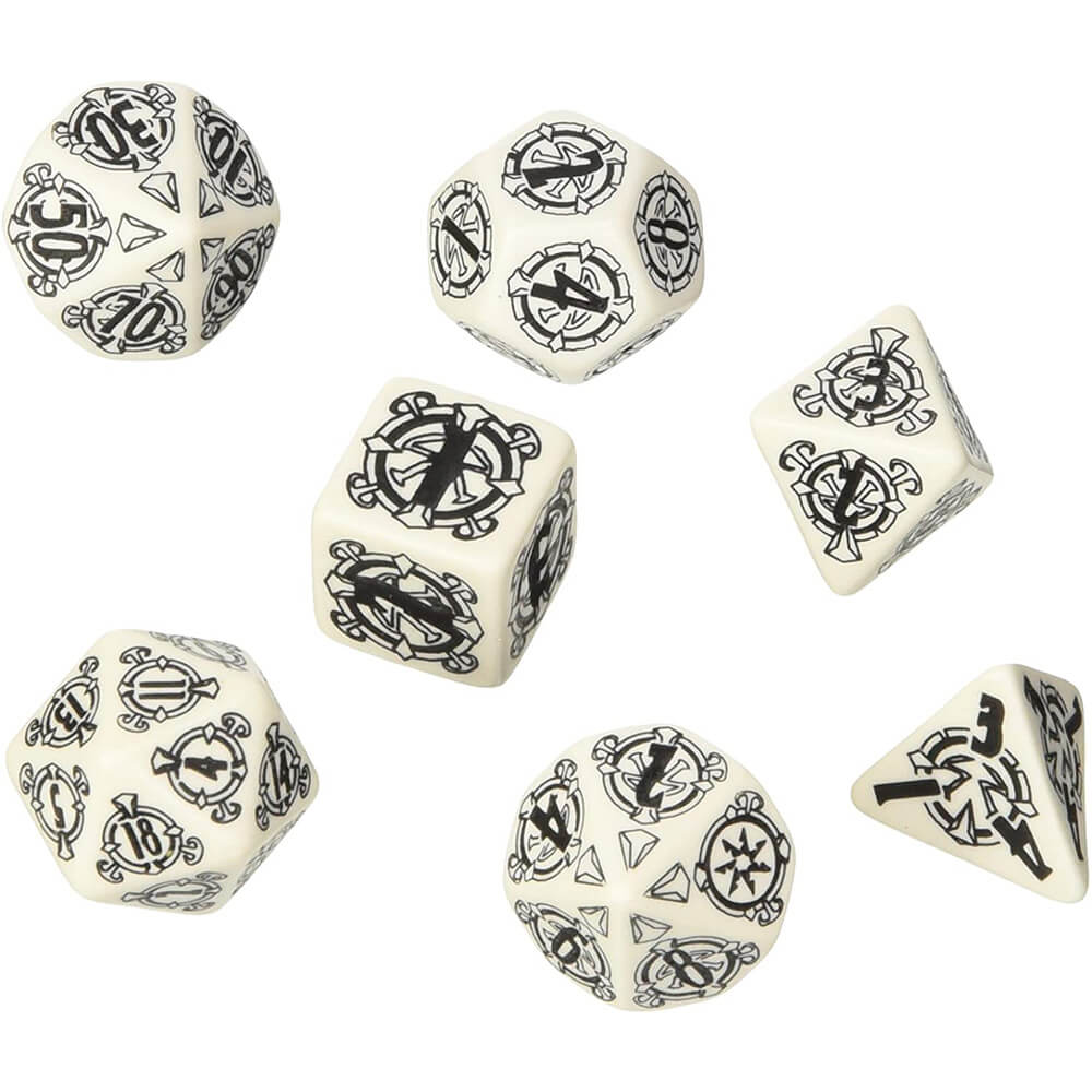 Q Workshop Pathfinder Shattered Star Dice Set of 7