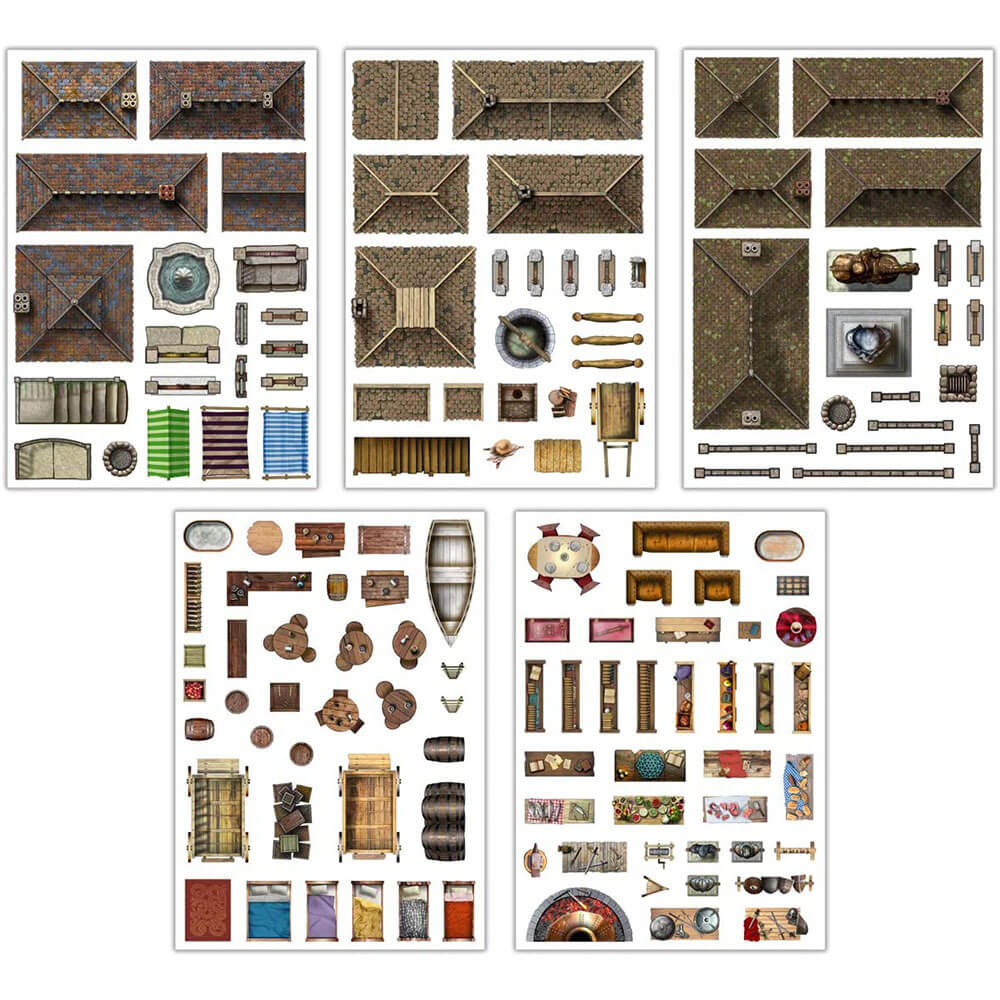 Voeg een landschap toe voor RPG Battle Maps