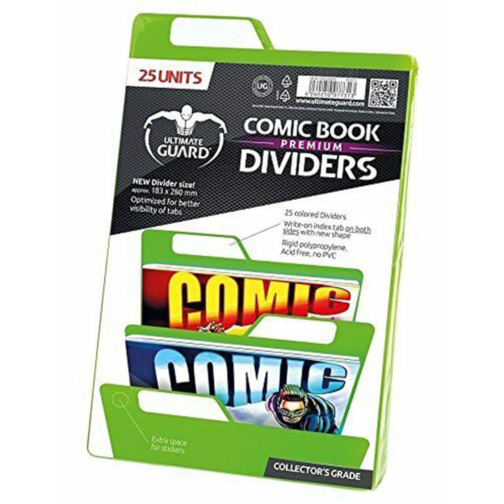 Ultimate Guard Premium Dividers de cómics 25pk