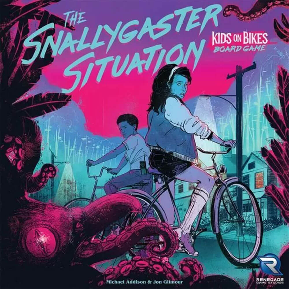 The Snallygaster Situation Kids on Bikes Board Game