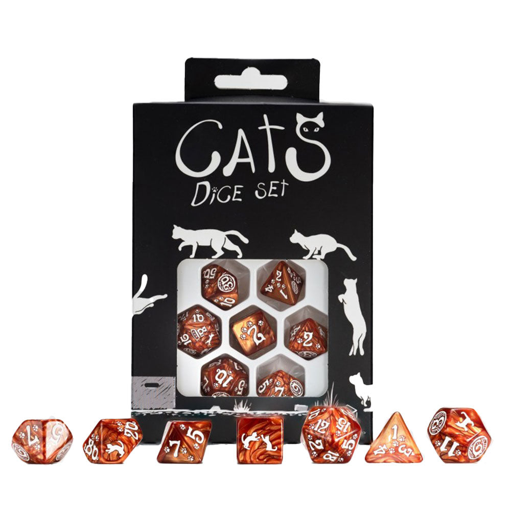 Q Conjunto de dados de gatos da oficina 7pcs