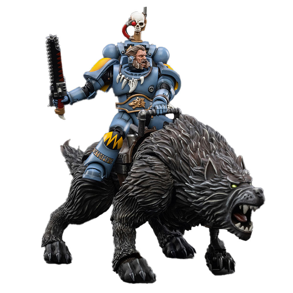  Space Wolves Thunderwolf Kavallerie Figur im Maßstab 1:18