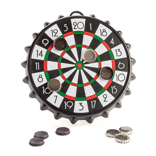 Magnetic Bottle Cap Darts Game