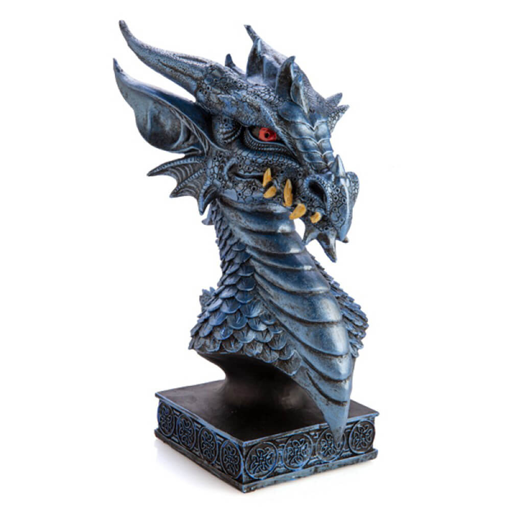 Tête de dragon de glace