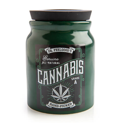 Cannabis Stash It! Storage Jar