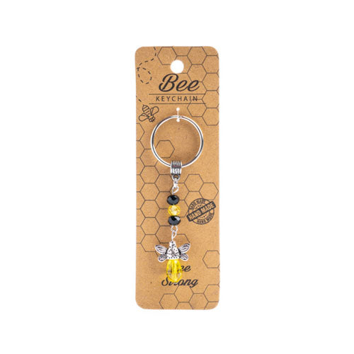 Crystal Bee Keychain