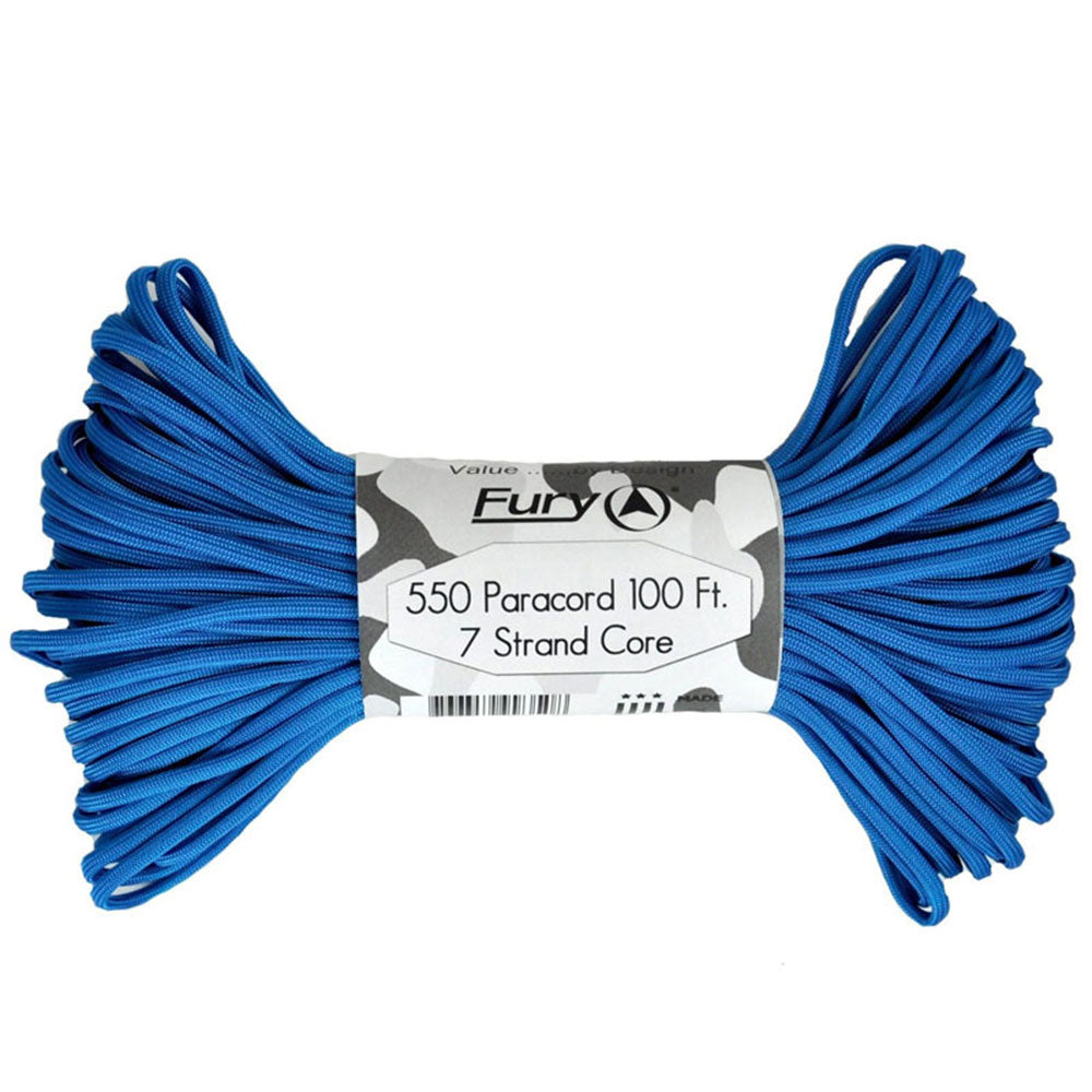 Fúria 7 fita núcleo paracord 550g 30m