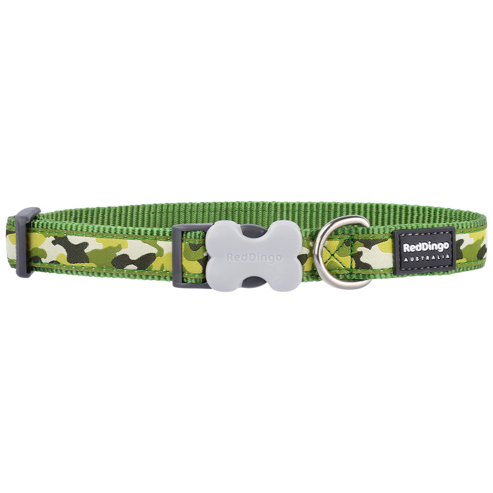 Collar de camuflaje para perros (verde)