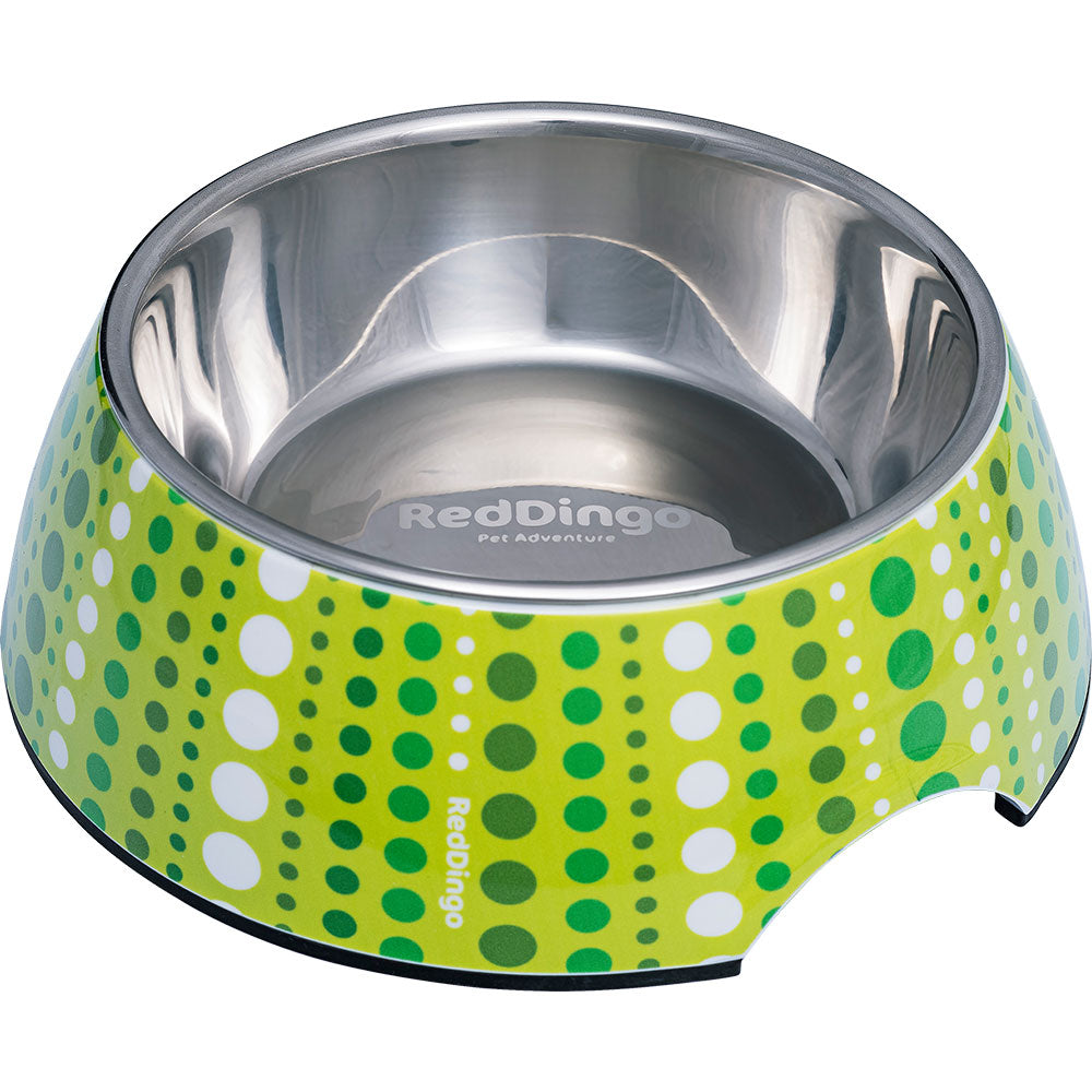 Melamine Bowl z Lotzadotz Design (Lime Green)