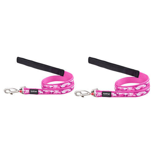 Camouflage Dog Lead (Hot Pink)