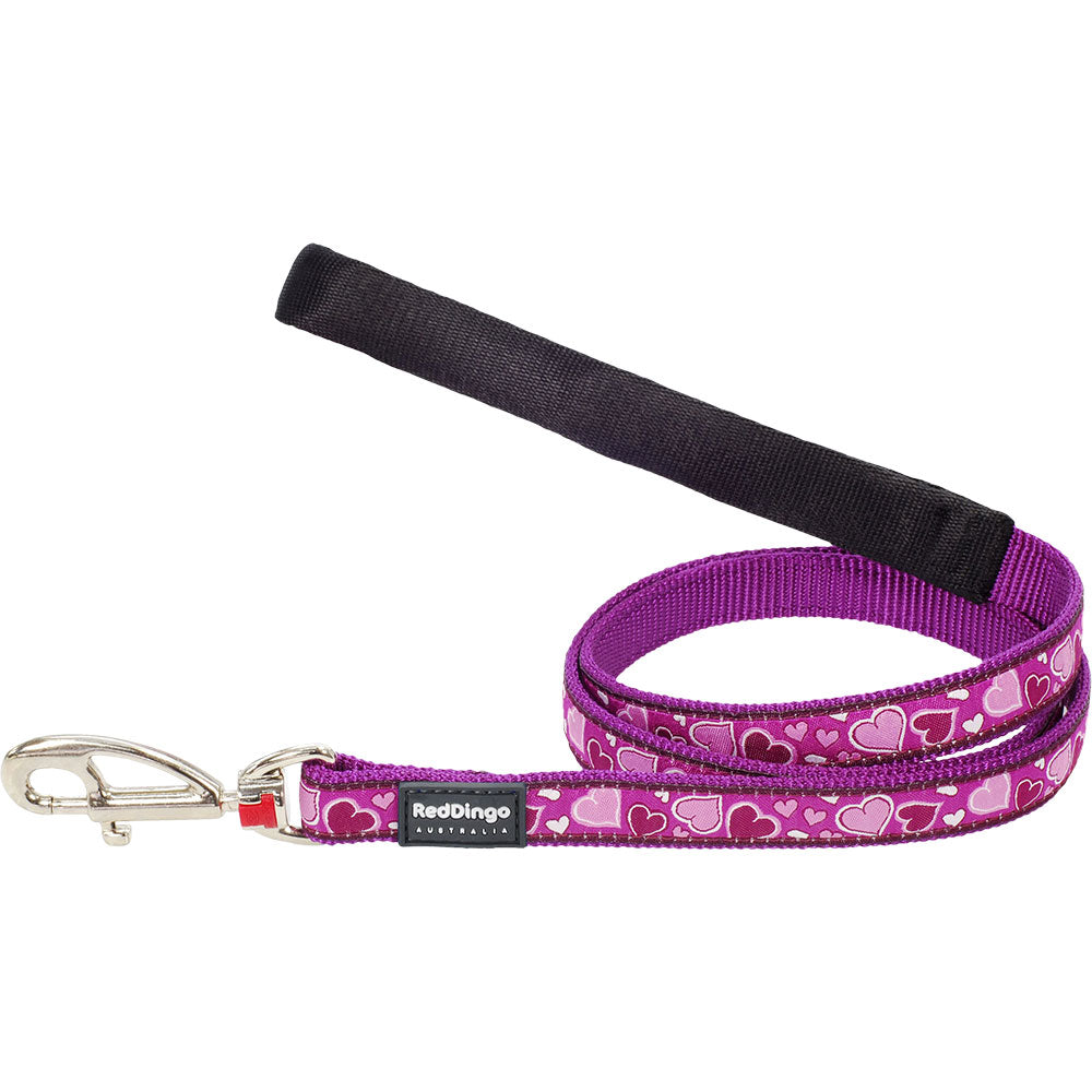 Plain de chien d'amour brillant (violet)