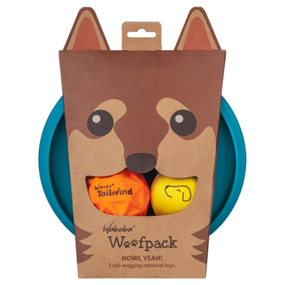 Wabooba Woofpack Dog Toy