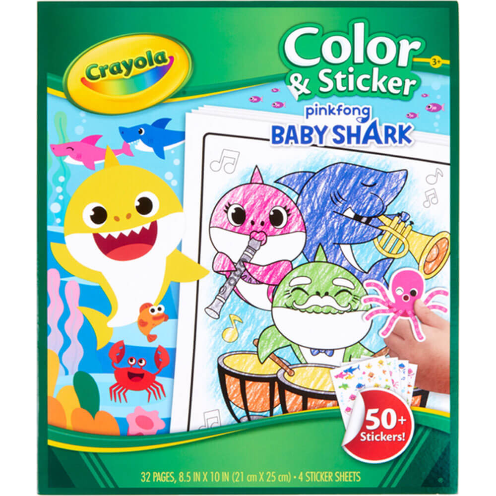 Crayola Color and Sticker Book