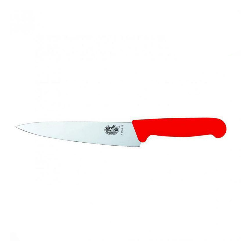 Victorinox Cooks Caymving Knife Fibrox uchwyt (czerwony)