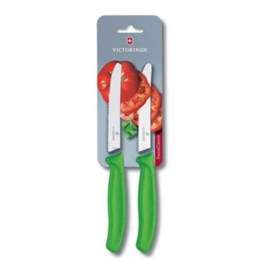 Victorinox Round Tip Stek i nóż pomidorów 2PCS 11 cm