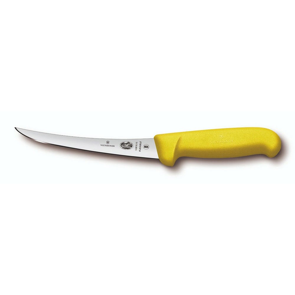 Cuchillo de bonificación de fibrox de cuchilla estrecha curva 15 cm