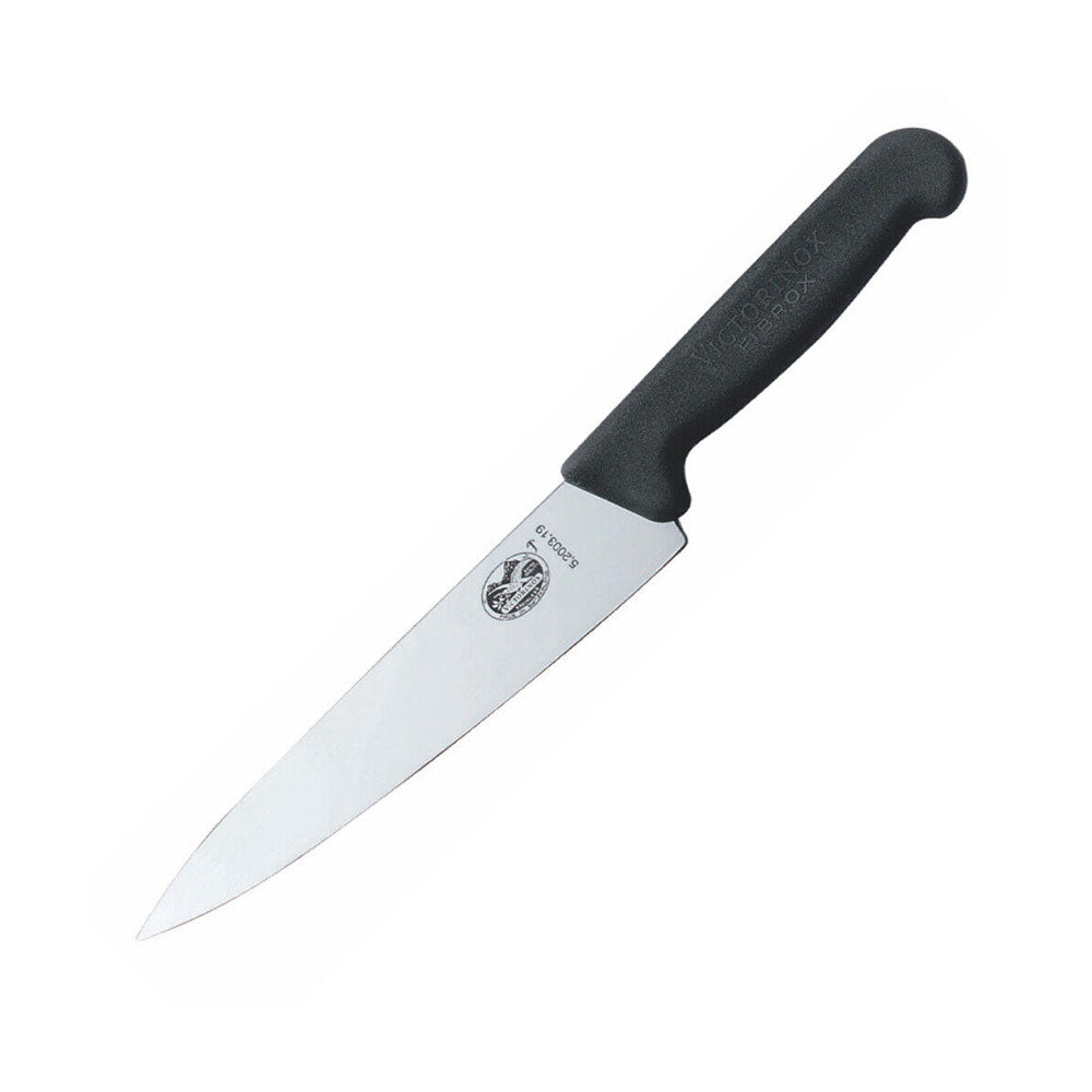 Victorinox Cooks intaglio intagliato Fibrox Hands (nero)