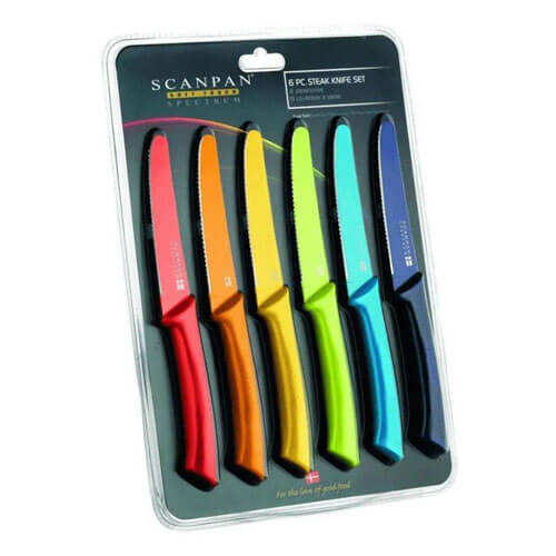 Scanpan Spectrum Steak Knife Set (6pcs)