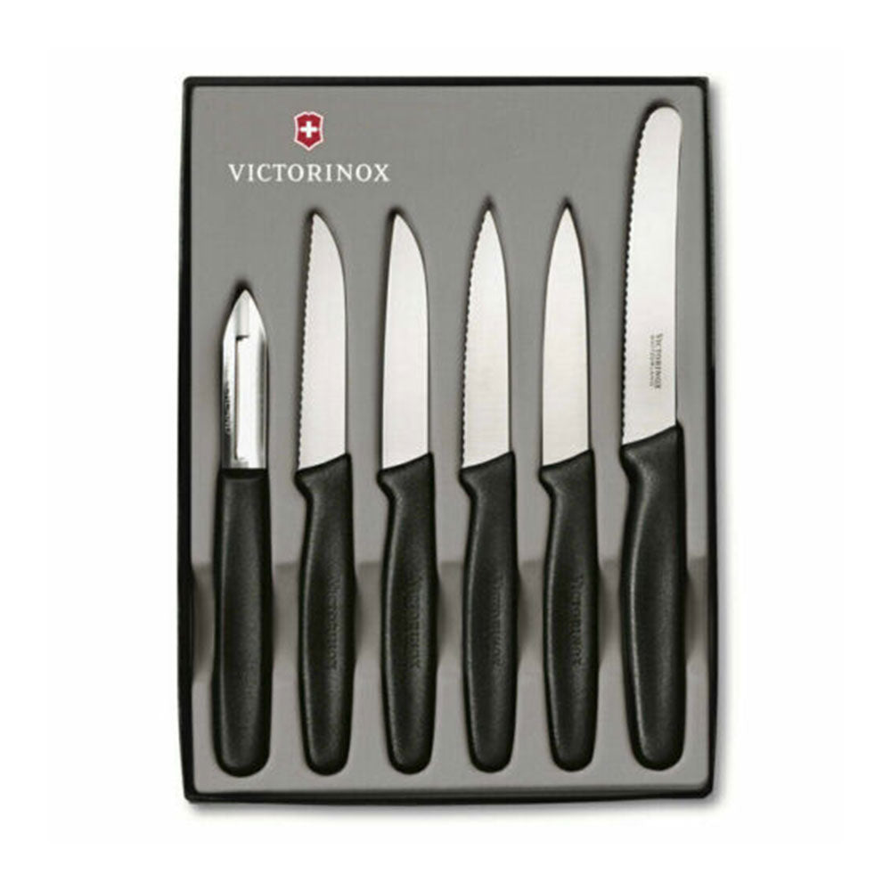  Victorinox Schälmesser-Set mit Nylongriff, 6-teilig