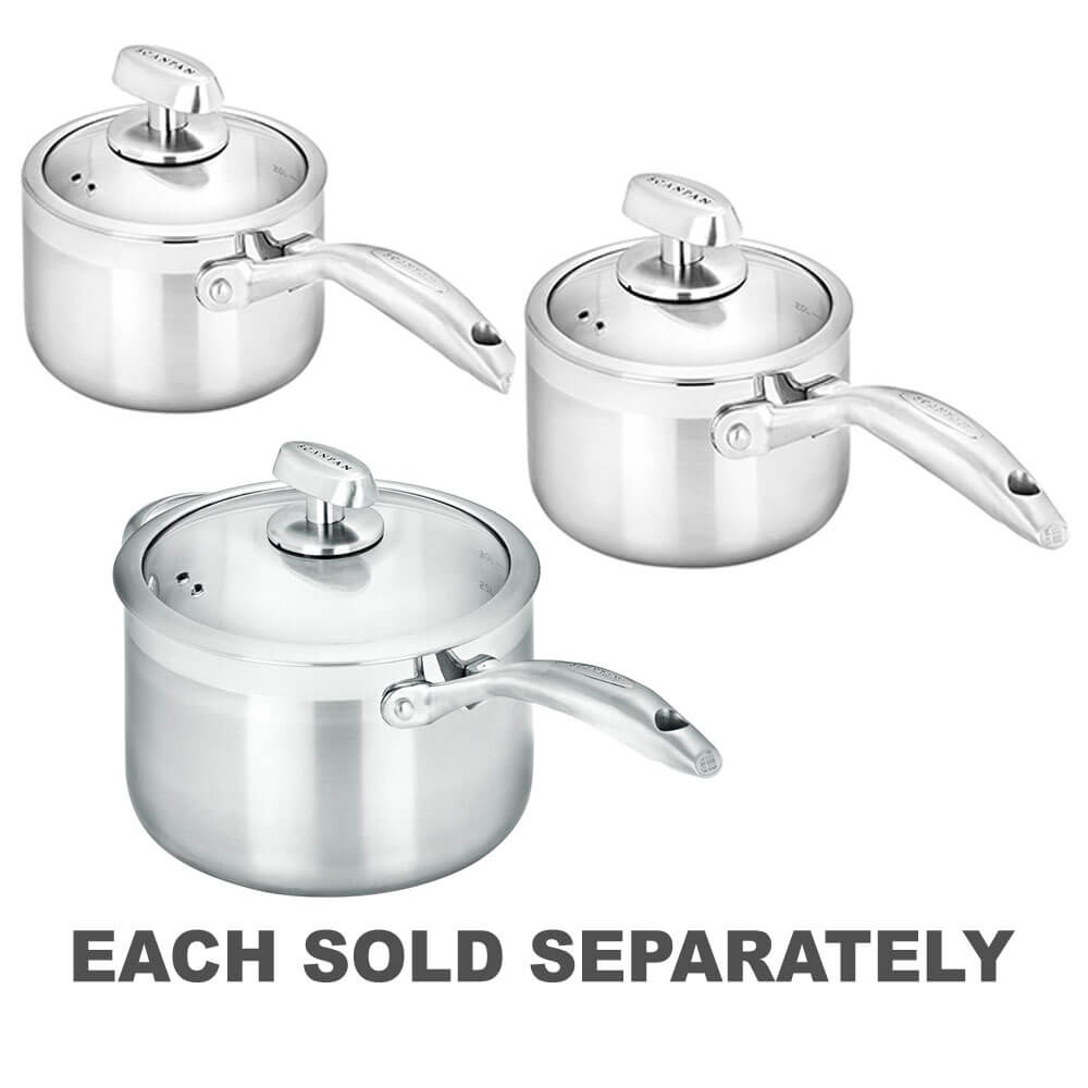 Scanpan CLAD 5 Stainless Steel Saucepan