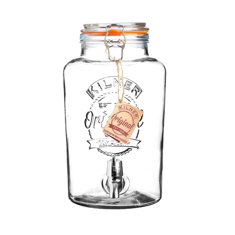 Kilner Clip Top Round Drinks Dresser