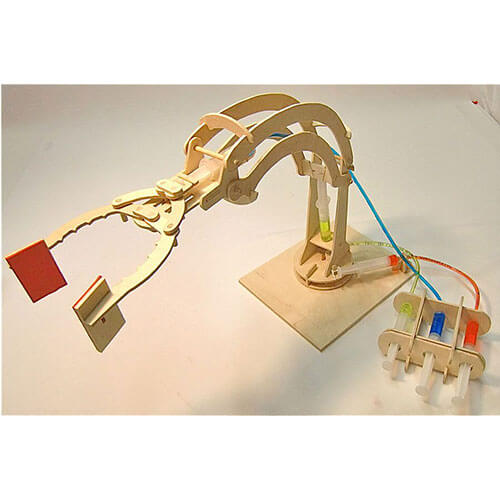 Pathfinders Hydraulic Robotic Arm Wooden Kit