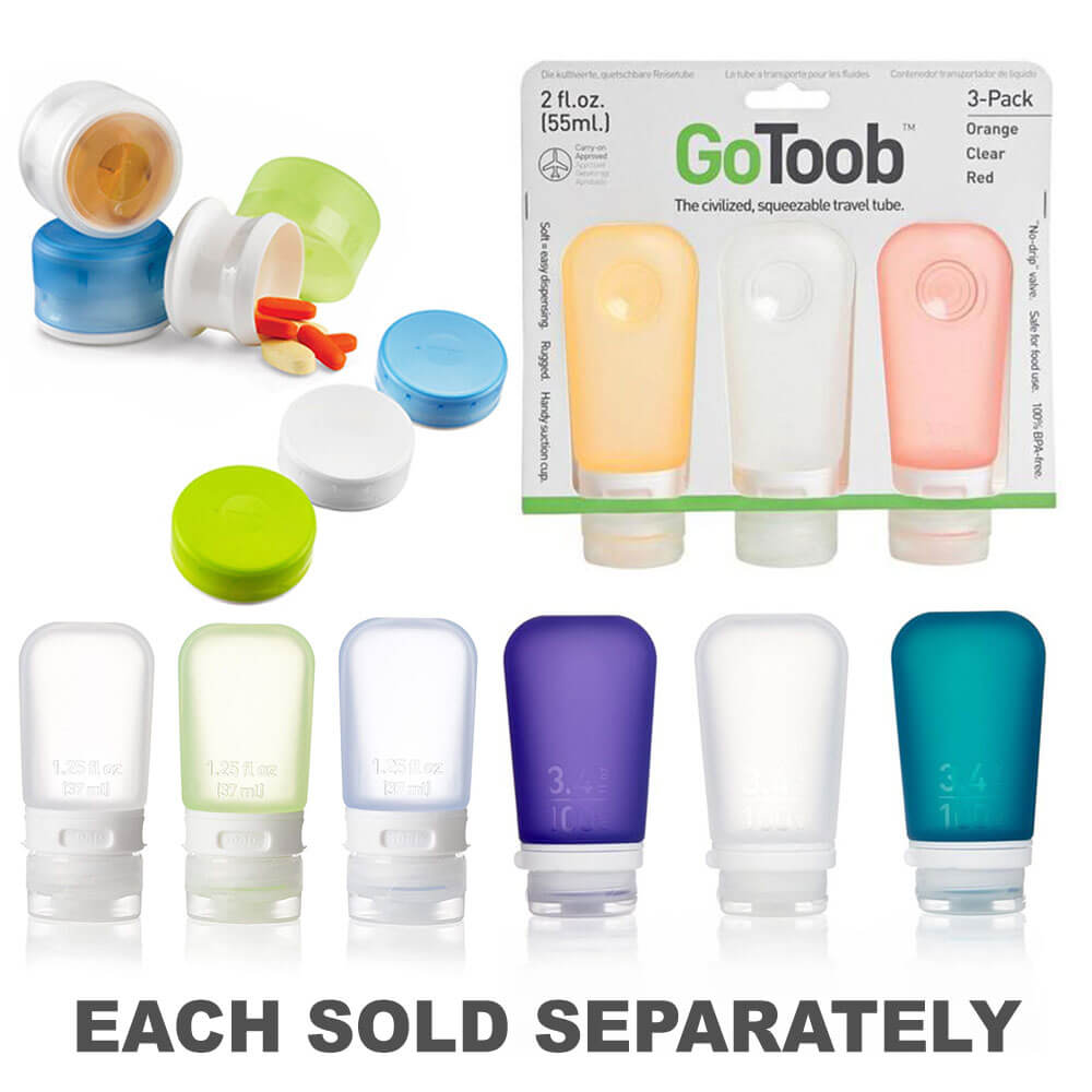 GoToob 3pk Travel Tubes