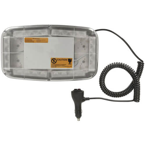 12/24VDC LED Strobe Light w/ Magnetic or Permanent Base