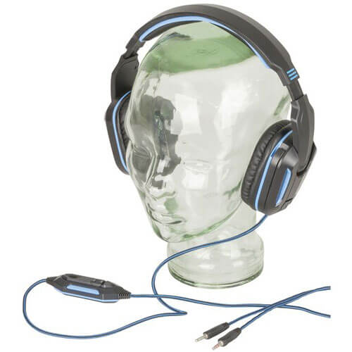 Gaming Headphones w/ Adjustable Microphone