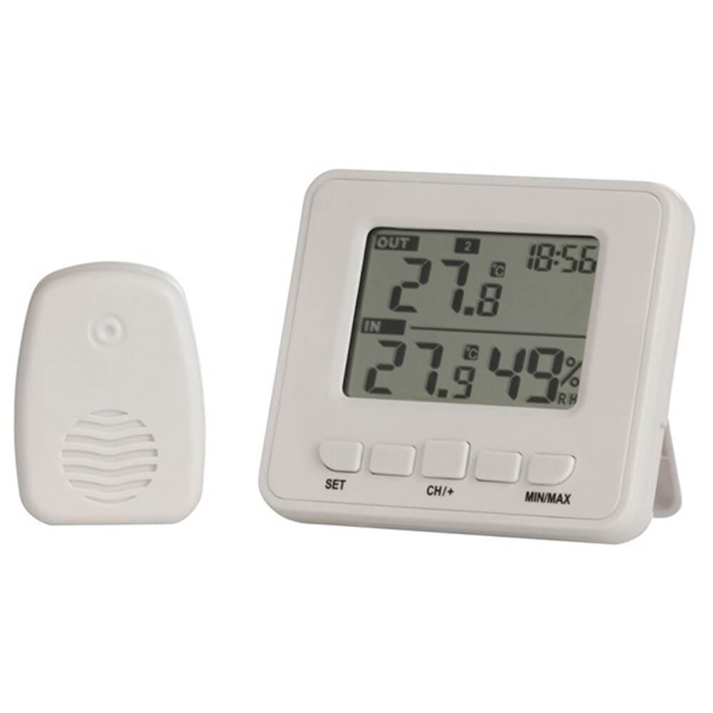 Wireless In & Out Thermometer en Hygrometer