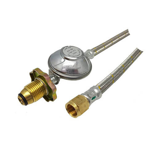 Gas Hose & Regulator (3/8in SAE)