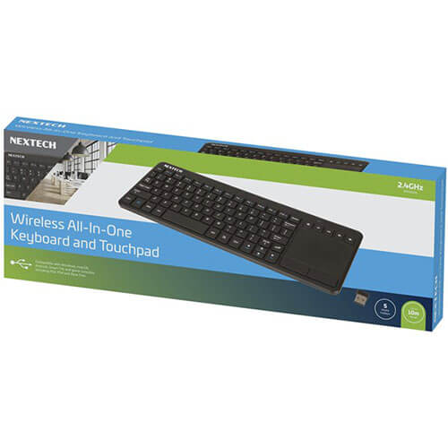 2.4Ghz Wireless Keyboard with Touchpad