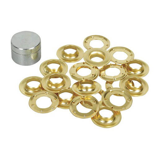 Canopy Eyelet Kit Brass 10 Packs