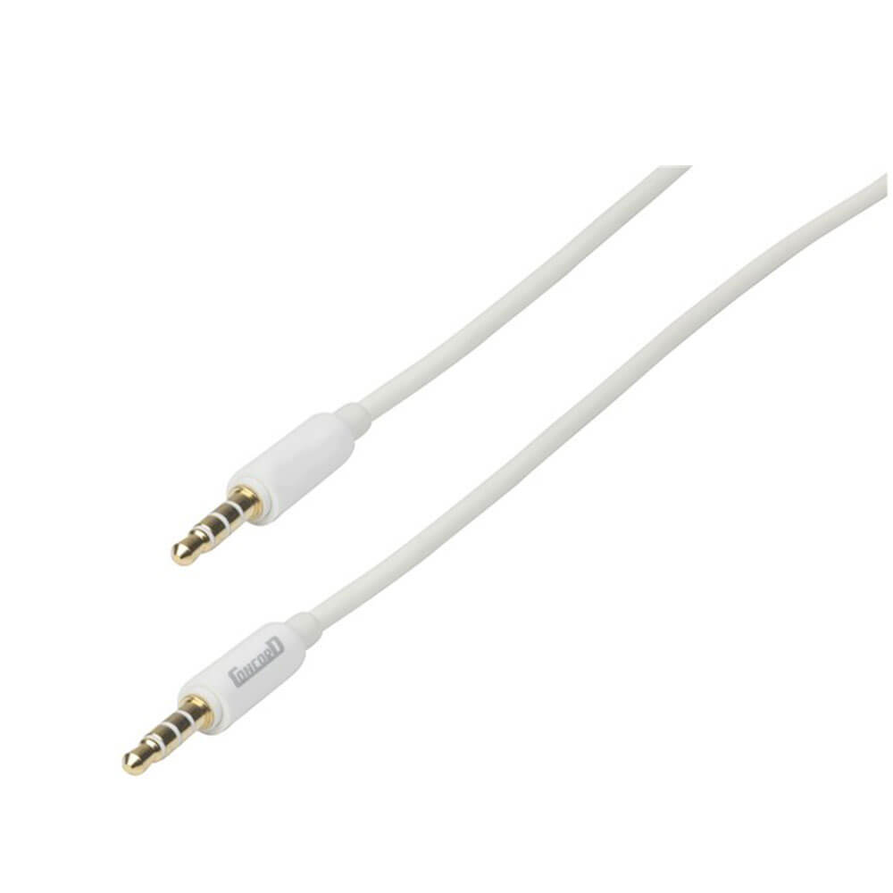 4-poliges 3,5-mm-Audiovisuellkabel, 2 m