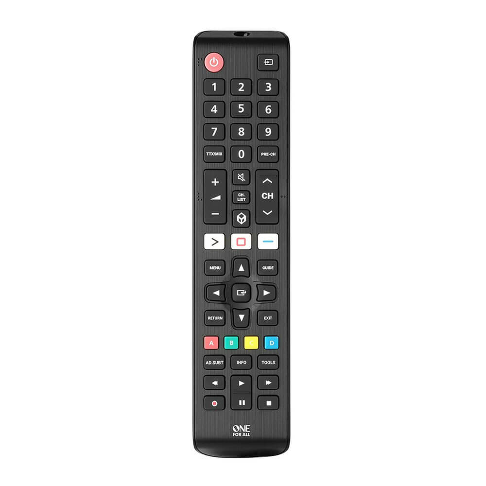 Uno para todos los controles remotos para televisores con net-TV